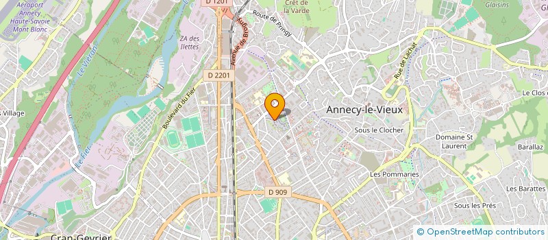 localisation de l'entreprise MONSIEUR FAICAL AOUISSI  ANNECY