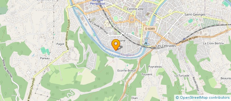 localisation de l'entreprise MONSIEUR FAICAL BELALI à PERIGUEUX