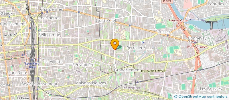 localisation de l'entreprise MONSIEUR FAICAL BEN ABDELKADER  VILLEURBANNE