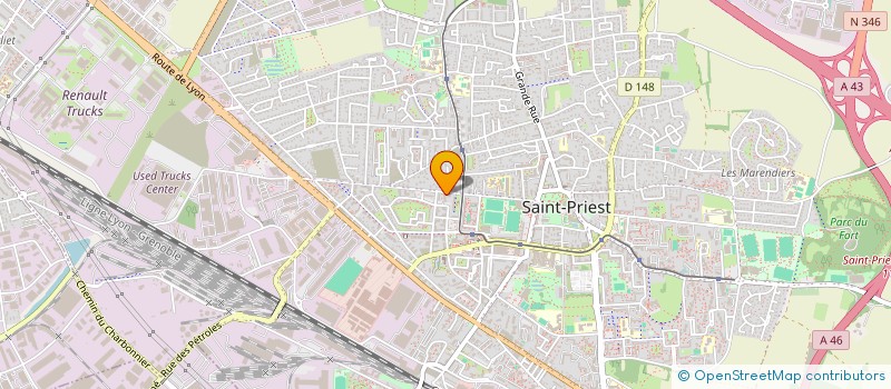 localisation de l'entreprise MONSIEUR FAICAL BOUZAROUATA  SAINT-PRIEST