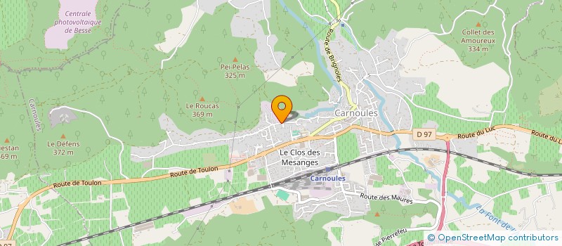 localisation de l'entreprise MONSIEUR FAICAL CHEIKHI  CARNOULES