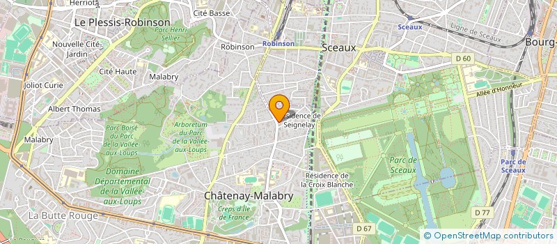 localisation de l'entreprise MONSIEUR FAICAL CHOUIKHI  CHATENAY-MALABRY