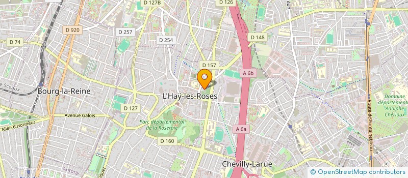 localisation de l'entreprise MONSIEUR FAICAL DHAOUI  L'HAY-LES-ROSES