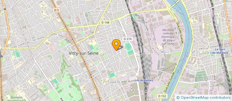 localisation de l'entreprise MONSIEUR FAICAL EL HAJJI  VITRY-SUR-SEINE