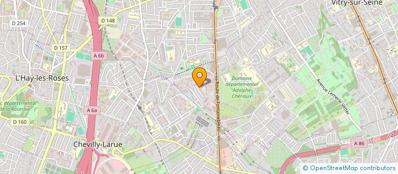 localisation de l'entreprise MONSIEUR FAICAL GOBBA  CHEVILLY-LARUE