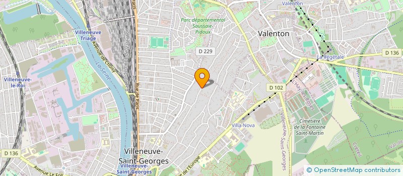 localisation de l'entreprise MONSIEUR FAICAL GUERMAT à VILLENEUVE-SAINT-GEORGES