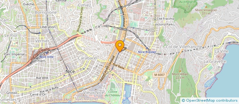 localisation de l'entreprise MONSIEUR FAICAL JELLAL à NICE