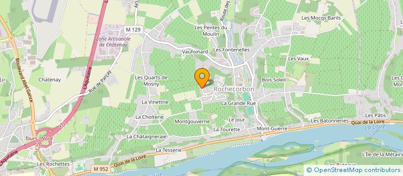 localisation de l'entreprise MONSIEUR FAICAL KHABACHA  ROCHECORBON