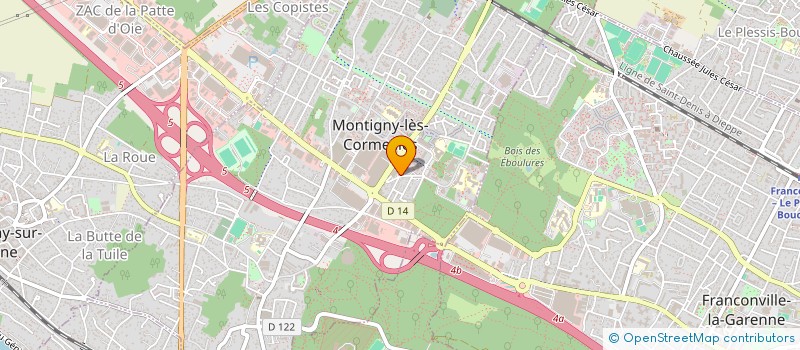 localisation de l'entreprise MONSIEUR FAICAL LAKHDARI  MONTIGNY-LES-CORMEILLES