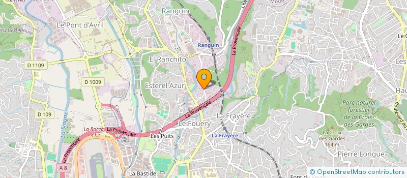 localisation de l'entreprise MONSIEUR FAICAL LOUATI à LE CANNET