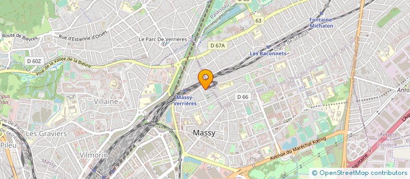 localisation de l'entreprise MONSIEUR FAICAL OUCHENE à MASSY