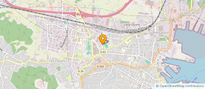 localisation de l'entreprise MONSIEUR FAICAL REBAI  LA SEYNE-SUR-MER