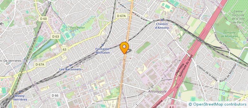 localisation de l'entreprise MONSIEUR FAICAL ZOUAOUI à ANTONY
