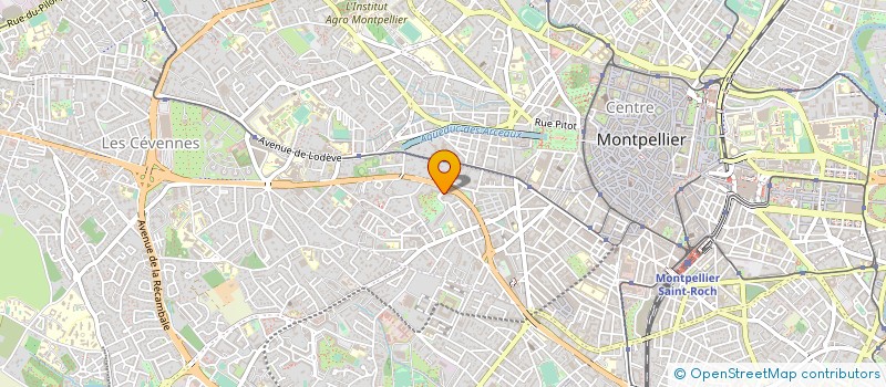 localisation de l'entreprise MONSIEUR FAICEL CHAABI à MONTPELLIER