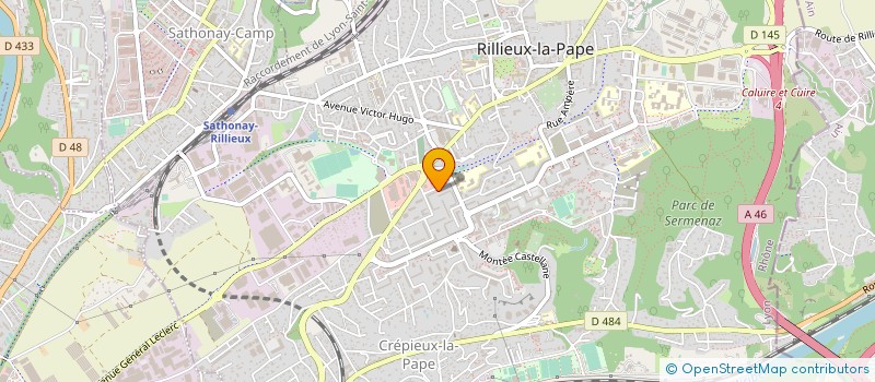 localisation de l'entreprise MONSIEUR FAICEL CHEBLI  RILLIEUX-LA-PAPE