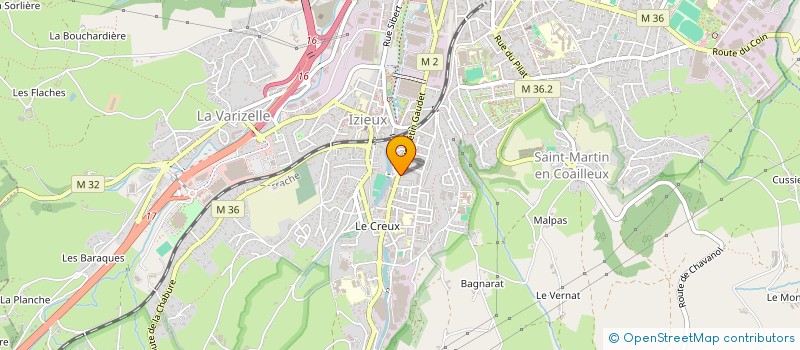 localisation de l'entreprise MONSIEUR FAICEL KHELIF  SAINT-CHAMOND