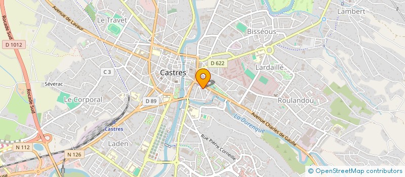localisation de l'entreprise MONSIEUR FAICEL ROUSSEAUX à CASTRES