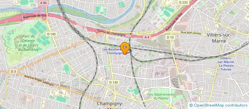 localisation de l'entreprise MONSIEUR FAICKER MAHBIK à CHAMPIGNY-SUR-MARNE