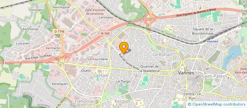 localisation de l'entreprise MONSIEUR FAIDHOINI AHAMADI à VANNES