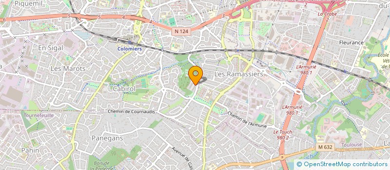 localisation de l'entreprise MONSIEUR FAIDINE SOILIHI à COLOMIERS