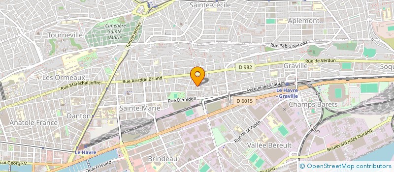 localisation de l'entreprise MONSIEUR FAIEEZ CHEBALI  LE HAVRE