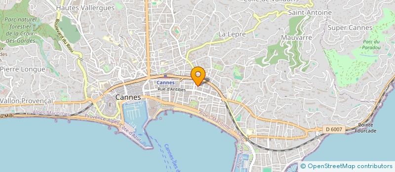 localisation de l'entreprise MONSIEUR FAIK GULECKAL à CANNES