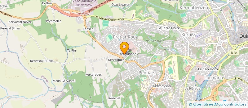 localisation de l'entreprise MONSIEUR FAIK REIS à QUIMPER