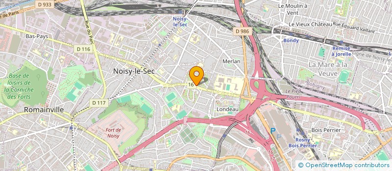 localisation de l'entreprise MONSIEUR FAIROUZ KIROUANE à NOISY-LE-SEC