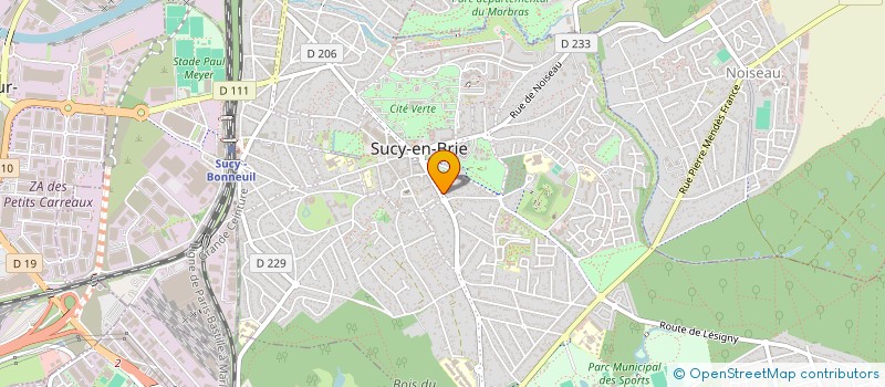 localisation de l'entreprise MONSIEUR FAISAL ABBAS  SUCY-EN-BRIE