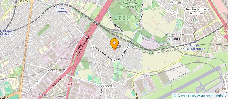 localisation de l'entreprise MONSIEUR FAISAL AKHTAR  WISSOUS