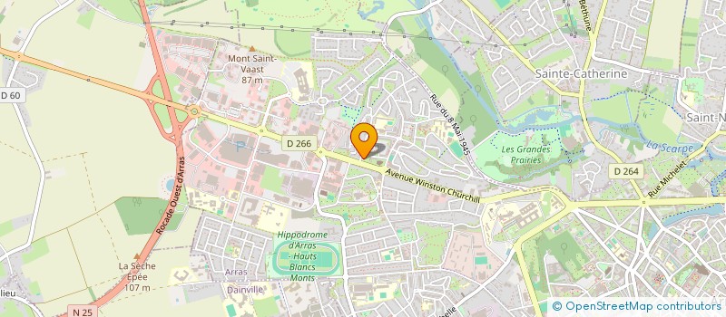 localisation de l'entreprise MONSIEUR FAISAL DAWLATZAI à ARRAS