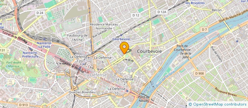 localisation de l'entreprise MONSIEUR FAISAL FAISAL SAHBI à COURBEVOIE
