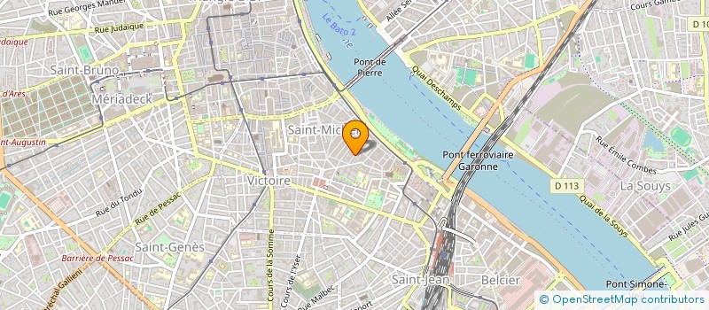 localisation de l'entreprise MONSIEUR FAISAL MAHMUD  BORDEAUX