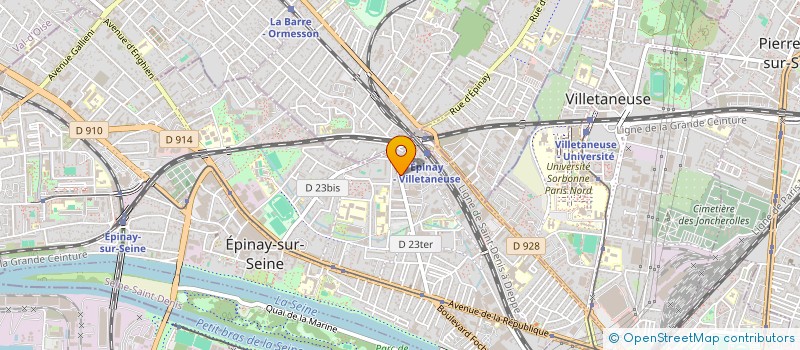 localisation de l'entreprise MONSIEUR FAISAL MAHMUD MURAD à EPINAY-SUR-SEINE