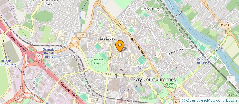 localisation de l'entreprise MONSIEUR FAISAL MOHAMMAD  EVRY-COURCOURONNES