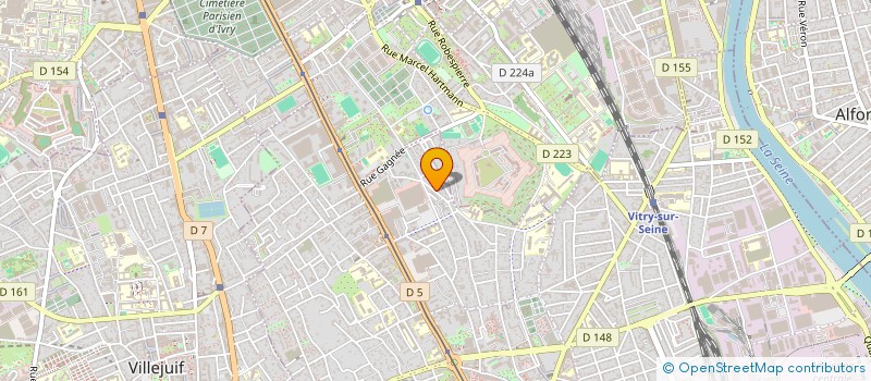 localisation de l'entreprise MONSIEUR FAISAL SNC  VITRY-SUR-SEINE