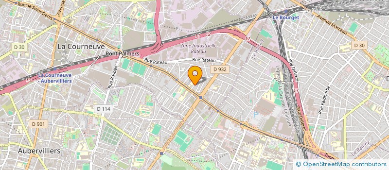 localisation de l'entreprise MONSIEUR FAISAL TAIMOOR à LA COURNEUVE