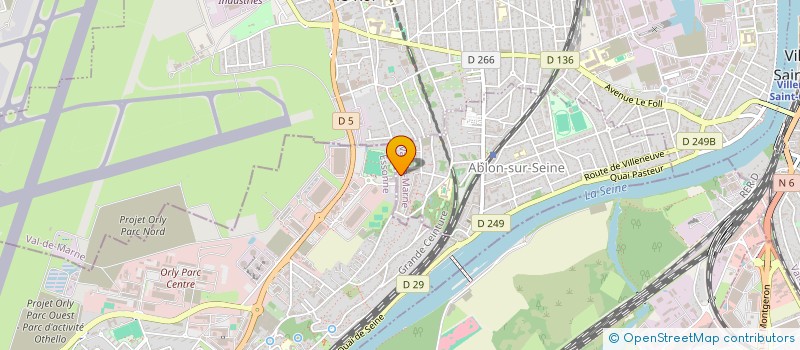 localisation de l'entreprise MONSIEUR FAISCAL BARAKAT JUNIOR  ABLON-SUR-SEINE