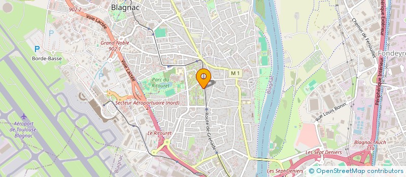 localisation de l'entreprise MONSIEUR FAISEL KAZIM à BLAGNAC