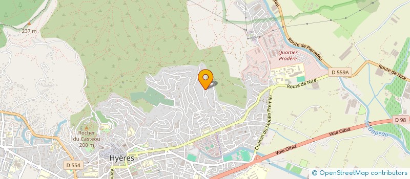 localisation de l'entreprise MONSIEUR FAISEL KRAIEM à HYERES