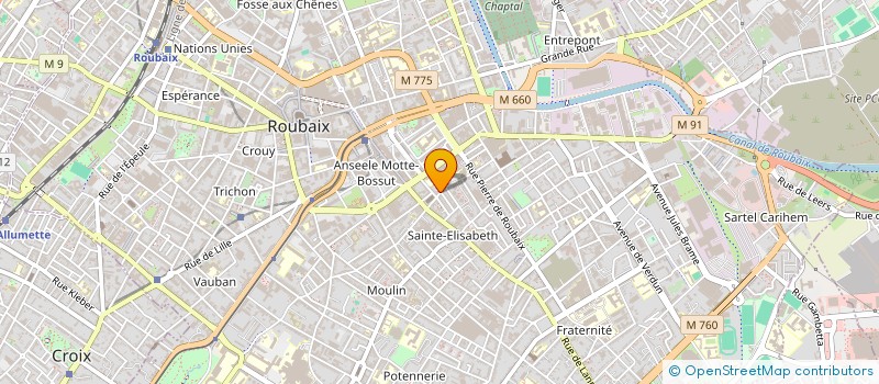 localisation de l'entreprise MONSIEUR FAISEL ZARRAA  ROUBAIX