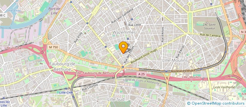 localisation de l'entreprise MONSIEUR FAISSAL AL MESAOUDI à LILLE