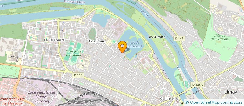 localisation de l'entreprise MONSIEUR FAISSAL AZAZ  MANTES-LA-JOLIE