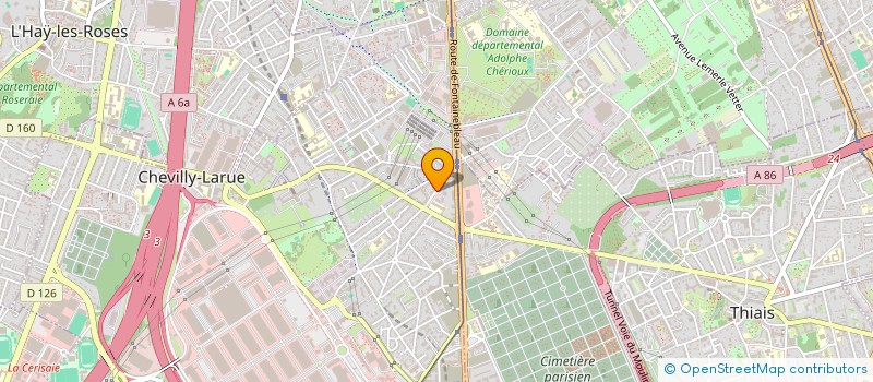 localisation de l'entreprise MONSIEUR FAISSAL BEN REHOUMA  CHEVILLY-LARUE