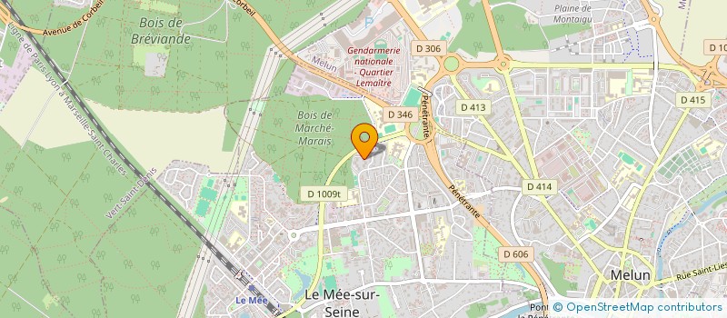 localisation de l'entreprise MONSIEUR FAISSAL EL BARKAOUI  LE MEE-SUR-SEINE