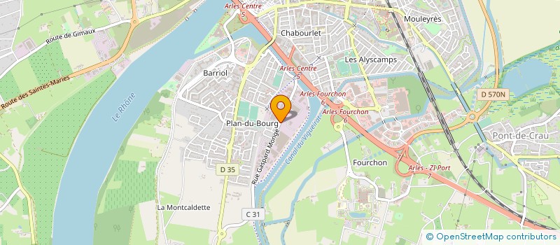 localisation de l'entreprise MONSIEUR FAISSAL KANNOUF à ARLES
