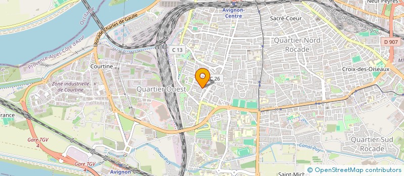 localisation de l'entreprise MONSIEUR FAISSAL MAMMA  AVIGNON