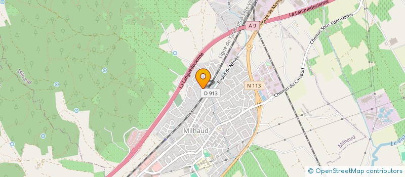 localisation de l'entreprise MONSIEUR FAISSAL MOHAMEDI  MILHAUD