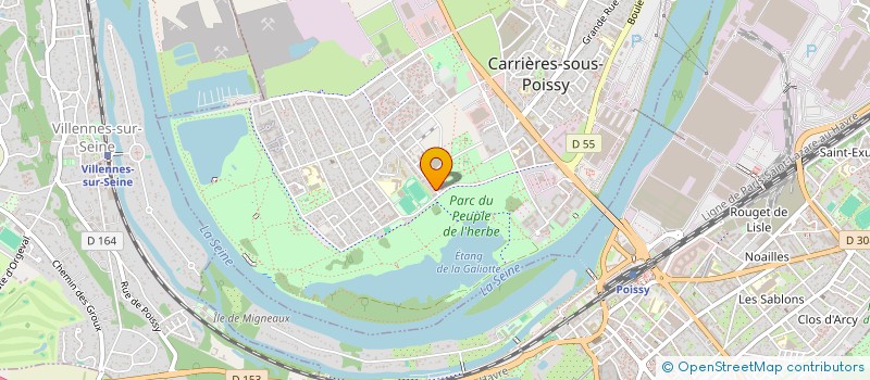 localisation de l'entreprise MONSIEUR FAISSAL NABIL  CARRIERES SOUS POISSY