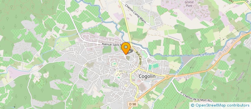 localisation de l'entreprise MONSIEUR FAISSAL SAHYAMI  COGOLIN